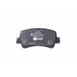 Jeu de 4 plaquettes de frein arrière HELLA 8DB 355 015-301 - Visuel 3