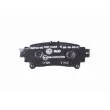 Jeu de 4 plaquettes de frein arrière HELLA 8DB 355 015-371 - Visuel 3