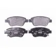 Jeu de 4 plaquettes de frein avant HELLA 8DB 355 015-441 - Visuel 1