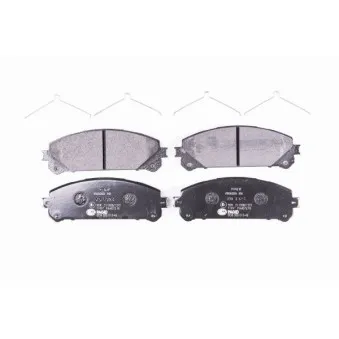 Jeu de 4 plaquettes de frein avant HELLA 8DB 355 015-461