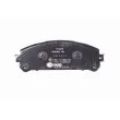 Jeu de 4 plaquettes de frein avant HELLA 8DB 355 015-461 - Visuel 3