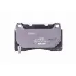Jeu de 4 plaquettes de frein avant HELLA 8DB 355 015-481 - Visuel 3