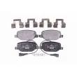 Jeu de 4 plaquettes de frein arrière HELLA 8DB 355 015-571 - Visuel 1