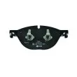 Jeu de 4 plaquettes de frein avant HELLA 8DB 355 015-701 - Visuel 3