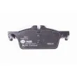 Jeu de 4 plaquettes de frein avant HELLA 8DB 355 015-711 - Visuel 3