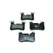 Jeu de 4 plaquettes de frein arrière HELLA 8DB 355 015-721 - Visuel 1