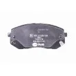 Jeu de 4 plaquettes de frein avant HELLA 8DB 355 015-841 - Visuel 3