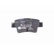 Jeu de 4 plaquettes de frein arrière HELLA 8DB 355 015-861 - Visuel 3
