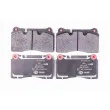 Jeu de 4 plaquettes de frein avant HELLA 8DB 355 015-891 - Visuel 1