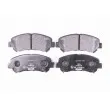 Jeu de 4 plaquettes de frein avant HELLA 8DB 355 015-911 - Visuel 1