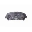 Jeu de 4 plaquettes de frein avant HELLA 8DB 355 015-911 - Visuel 3