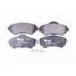Jeu de 4 plaquettes de frein avant HELLA 8DB 355 015-931 - Visuel 1