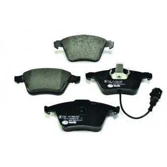 Jeu de 4 plaquettes de frein avant HELLA 8DB 355 015-971