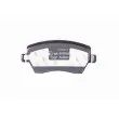 Jeu de 4 plaquettes de frein avant HELLA 8DB 355 015-981 - Visuel 3