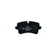 Jeu de 4 plaquettes de frein arrière HELLA 8DB 355 016-011 - Visuel 3