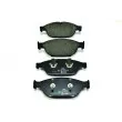 Jeu de 4 plaquettes de frein avant HELLA 8DB 355 016-031 - Visuel 1