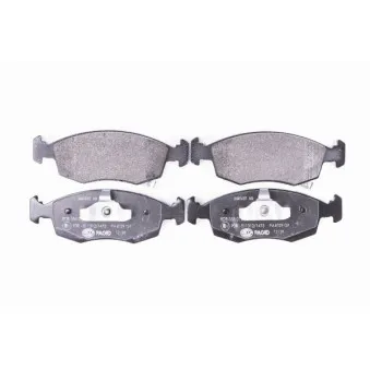 Jeu de 4 plaquettes de frein avant HELLA 8DB 355 016-231