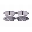 Jeu de 4 plaquettes de frein avant HELLA 8DB 355 016-421 - Visuel 1