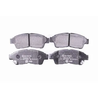 Jeu de 4 plaquettes de frein avant HELLA 8DB 355 016-421