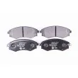 Jeu de 4 plaquettes de frein avant HELLA 8DB 355 016-691 - Visuel 1