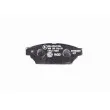 Jeu de 4 plaquettes de frein arrière HELLA 8DB 355 016-701 - Visuel 3