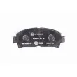 Jeu de 4 plaquettes de frein avant HELLA 8DB 355 016-721 - Visuel 3