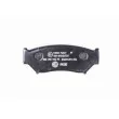 Jeu de 4 plaquettes de frein avant HELLA 8DB 355 016-911 - Visuel 3