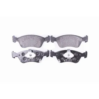 Jeu de 4 plaquettes de frein avant HELLA 8DB 355 016-981