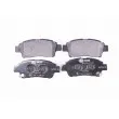 Jeu de 4 plaquettes de frein avant HELLA 8DB 355 017-071 - Visuel 1