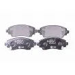 Jeu de 4 plaquettes de frein avant HELLA 8DB 355 017-101 - Visuel 1