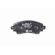 Jeu de 4 plaquettes de frein avant HELLA 8DB 355 017-101 - Visuel 3