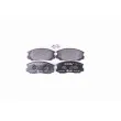 Jeu de 4 plaquettes de frein avant HELLA 8DB 355 017-161 - Visuel 1