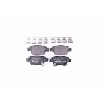 Jeu de 4 plaquettes de frein arrière HELLA 8DB 355 017-331