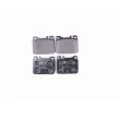 Jeu de 4 plaquettes de frein avant HELLA 8DB 355 017-461 - Visuel 1