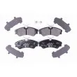 Jeu de 4 plaquettes de frein avant HELLA 8DB 355 017-881 - Visuel 1