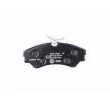 Jeu de 4 plaquettes de frein avant HELLA 8DB 355 017-881 - Visuel 3
