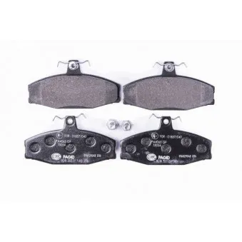 Jeu de 4 plaquettes de frein avant HELLA 8DB 355 017-931
