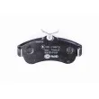 Jeu de 4 plaquettes de frein avant HELLA 8DB 355 018-011 - Visuel 3
