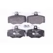 Jeu de 4 plaquettes de frein arrière HELLA 8DB 355 018-021 - Visuel 1