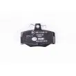 Jeu de 4 plaquettes de frein arrière HELLA 8DB 355 018-021 - Visuel 3