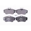 Jeu de 4 plaquettes de frein avant HELLA 8DB 355 018-071 - Visuel 1