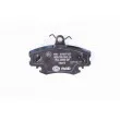 Jeu de 4 plaquettes de frein avant HELLA 8DB 355 018-131 - Visuel 3