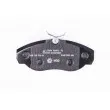 Jeu de 4 plaquettes de frein avant HELLA 8DB 355 018-141 - Visuel 3