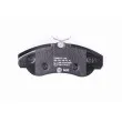 Jeu de 4 plaquettes de frein avant HELLA 8DB 355 018-151 - Visuel 3