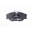 Jeu de 4 plaquettes de frein avant HELLA 8DB 355 018-181 - Visuel 3