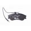 Jeu de 4 plaquettes de frein avant HELLA 8DB 355 018-261 - Visuel 3