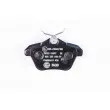 Jeu de 4 plaquettes de frein arrière HELLA 8DB 355 018-291 - Visuel 3