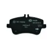 Jeu de 4 plaquettes de frein avant HELLA 8DB 355 018-331 - Visuel 3