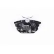 Jeu de 4 plaquettes de frein arrière HELLA 8DB 355 018-371 - Visuel 3