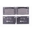 Jeu de 4 plaquettes de frein avant HELLA 8DB 355 018-391 - Visuel 1
